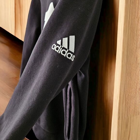 Adidas Hoodie. Black Size Small Unisex - Picture 5 of 6